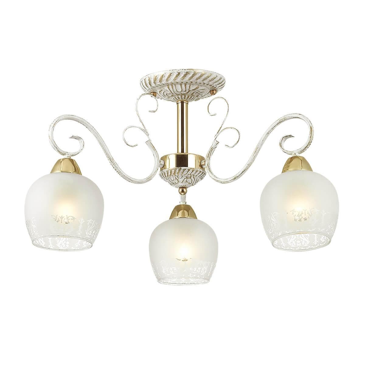 Lumion 3505/3C LN18 231 белый/зол.патина/золото Люстра потолочная E27 3*60W 220V BIANCOPA