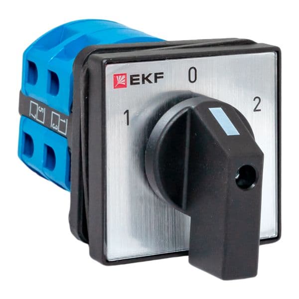 EKF Переключатель кулачковый ПК-1-22 25А 2P «1-0-2» IP65 — миниатюра 1