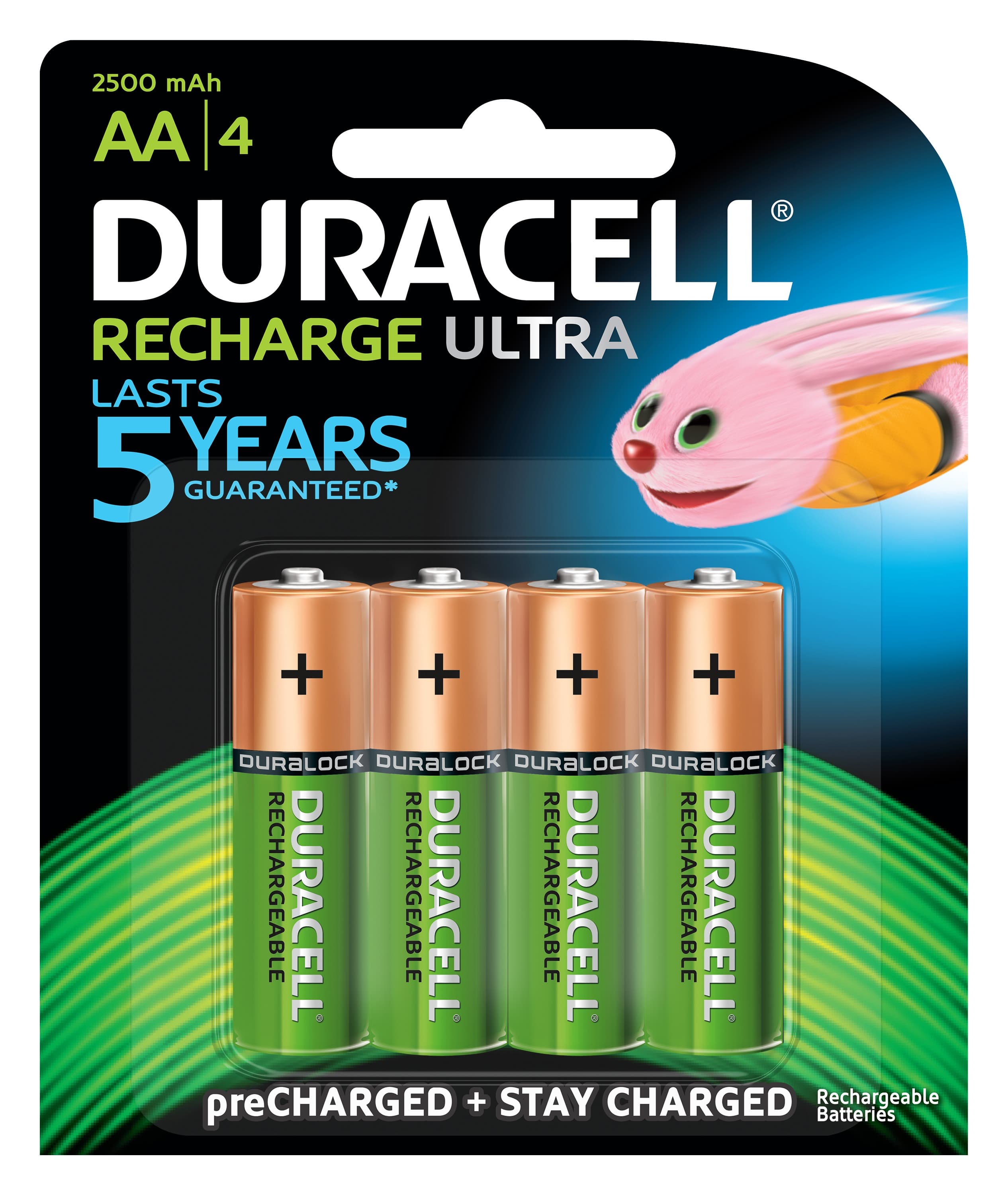 Duracell 5007307 HR6-4BL 2400mAh/2500mAh предзаряженные
