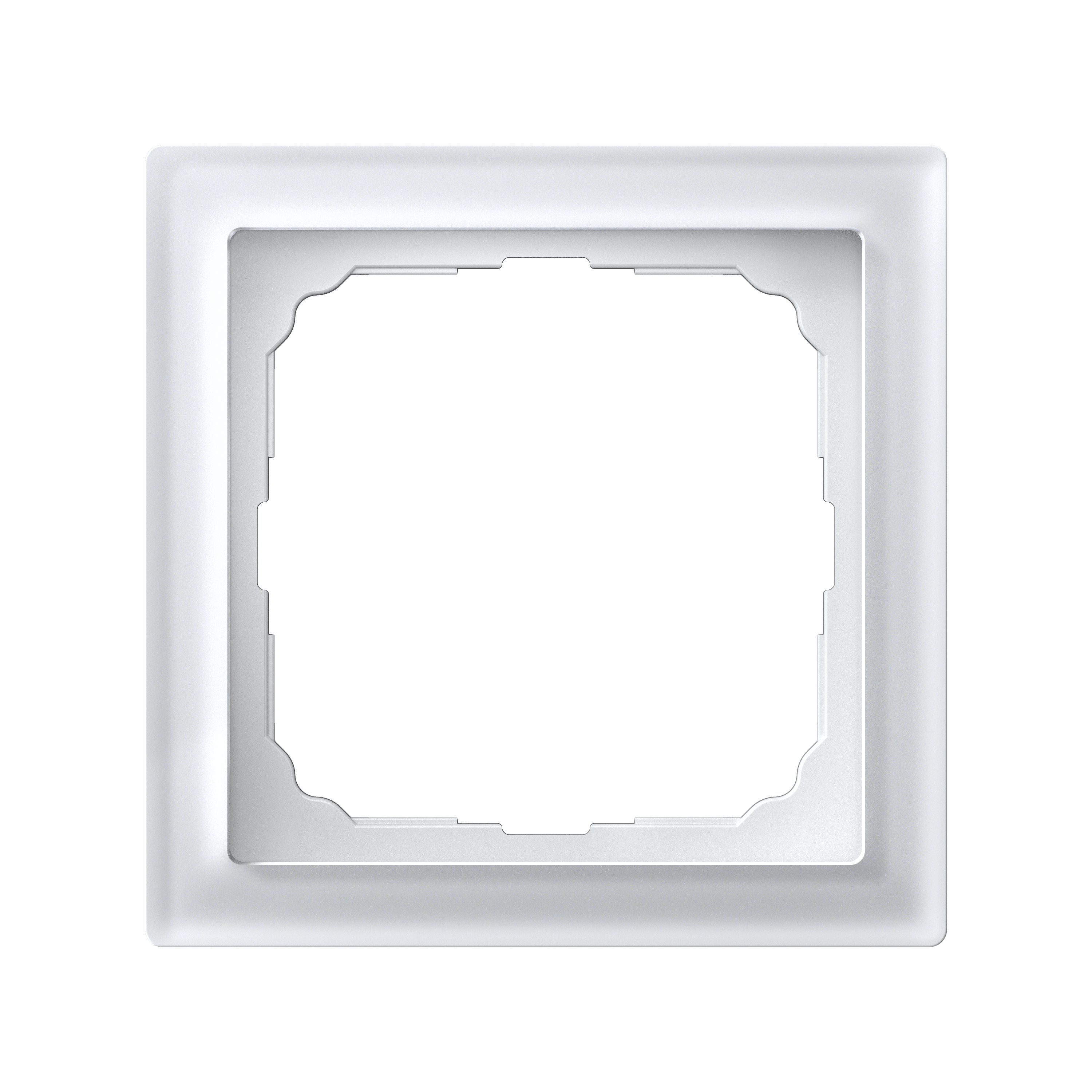 Systeme Electric ArtGallery Pure Органическое стекло Белый Рамка 1-ая — миниатюра 1