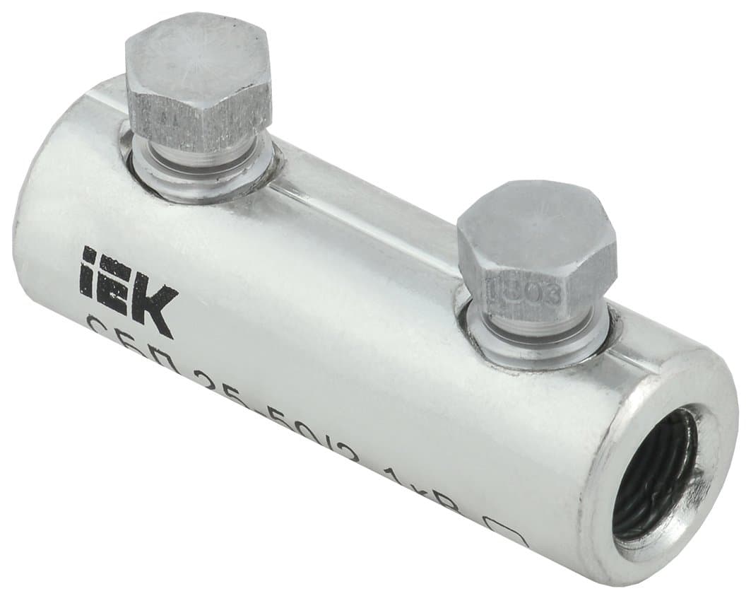 IEK Соединитель болтовой луженый СБЛ 25-50/2 1кВ