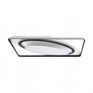Eglo 39864 Потолочный светильник BENALAURIA, LED 28W, LED 13W, LED 2,8W, 3700lm, L650, B650, H85, сталь, черный, белый/пластик, белый