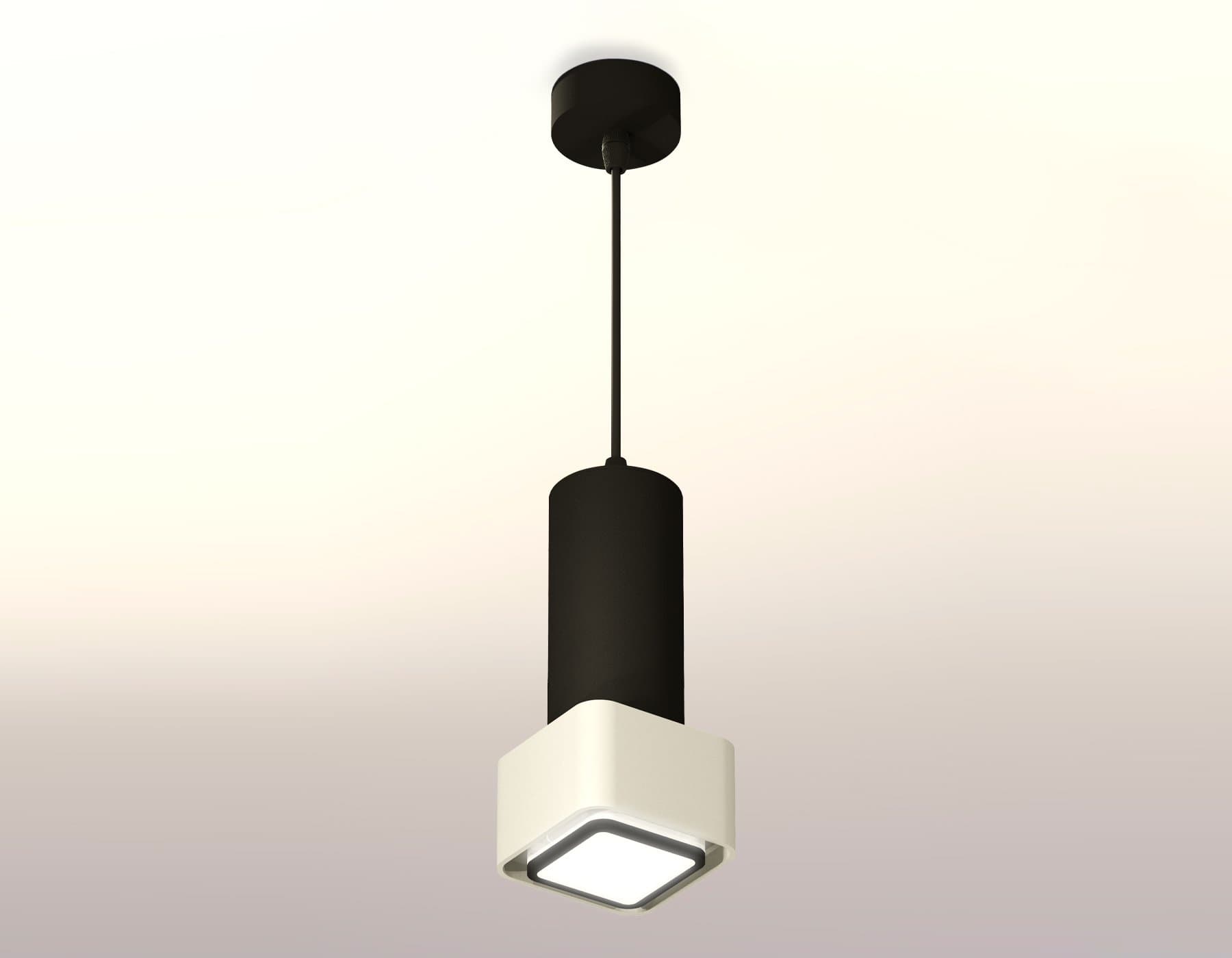 Ambrella Комплект подвесного светильника с акрилом XP7834002 SGR/SBK/FR серый песок/черный песок/белый матовый MR16 GU5.3 (A2311, C7443, A2011, C7834, — миниатюра 2