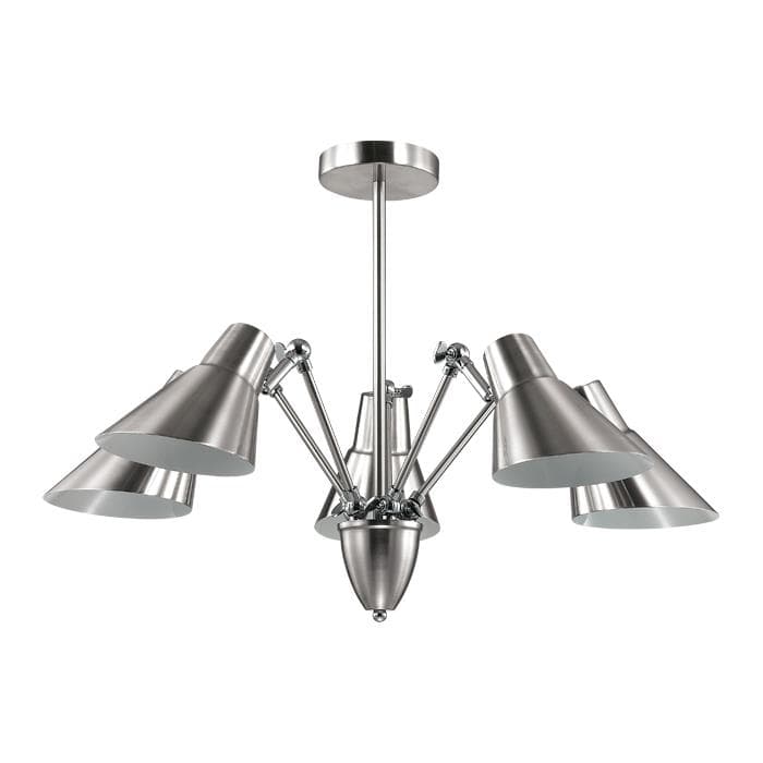 Lumion 3590/5C LN18 080 хром Люстра на штанге E27 5*60W 220V VITTAM