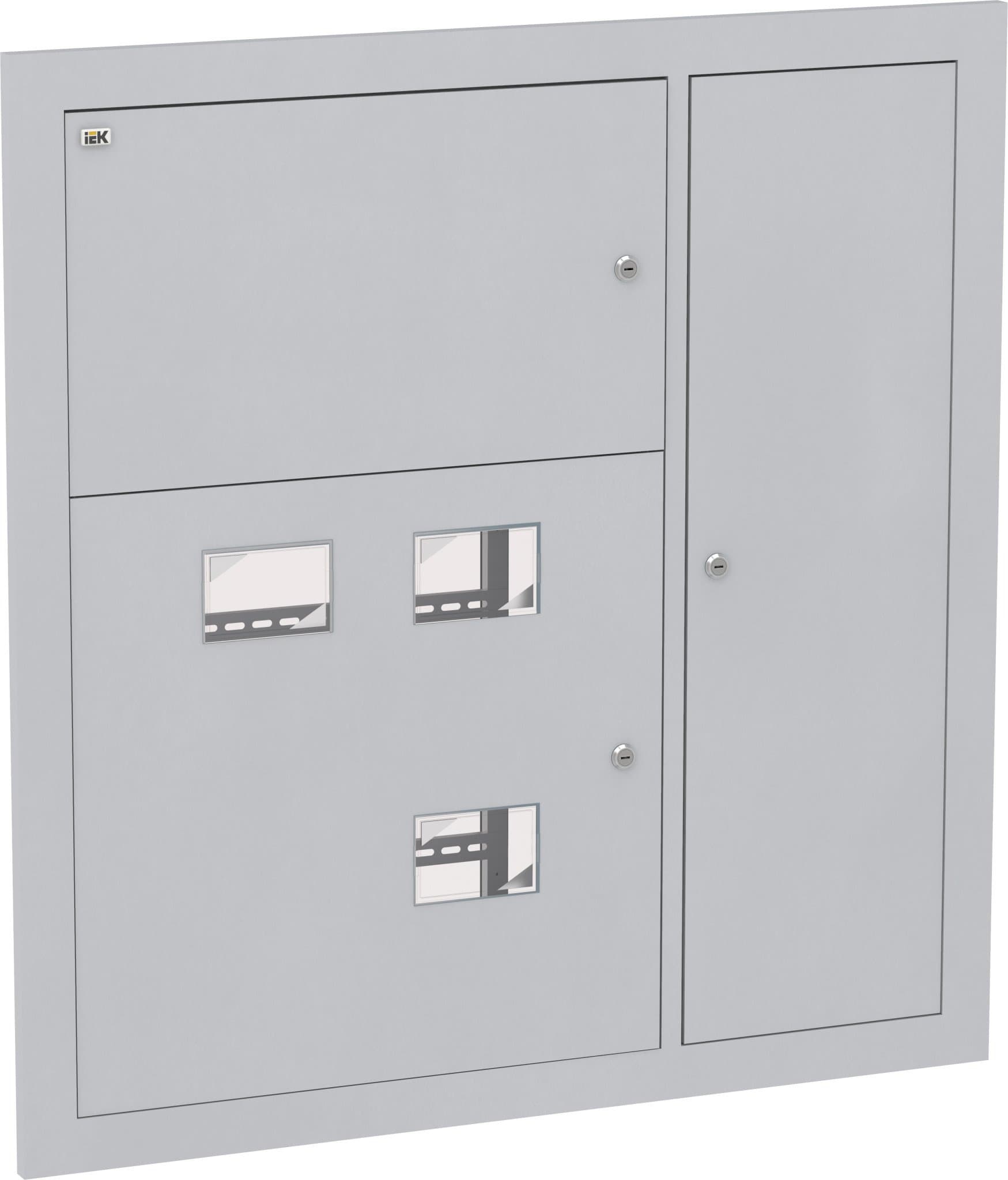 IEK Корпус металлический ЩЭ-3-1 36 УХЛ3 IP31 — миниатюра 1