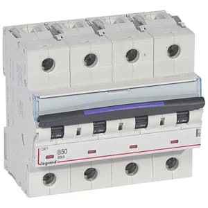Legrand DX3 Автоматический выключатель 50кА 50А 4P B 410127 — миниатюра 2