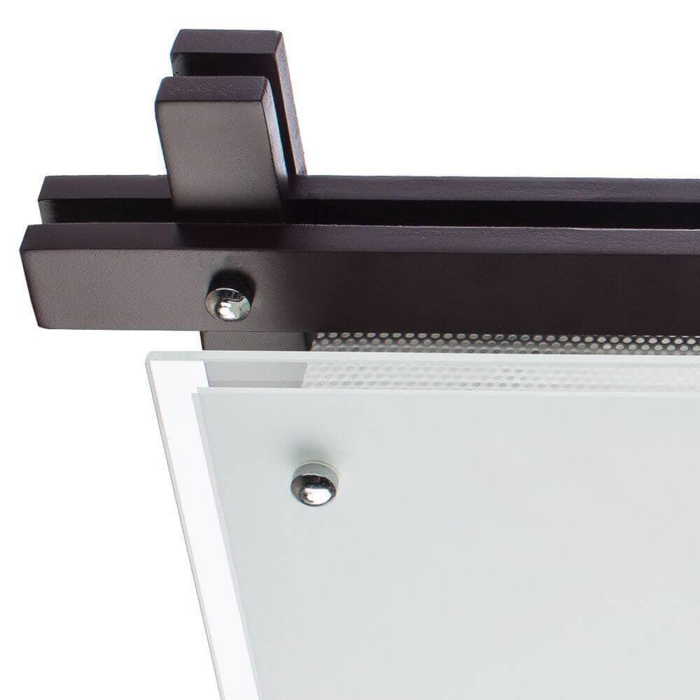 Arte Lamp Archimede Коричневый/Белый Светильник потолочный 2x60W 2xE27 A6462PL-2CK — миниатюра 4