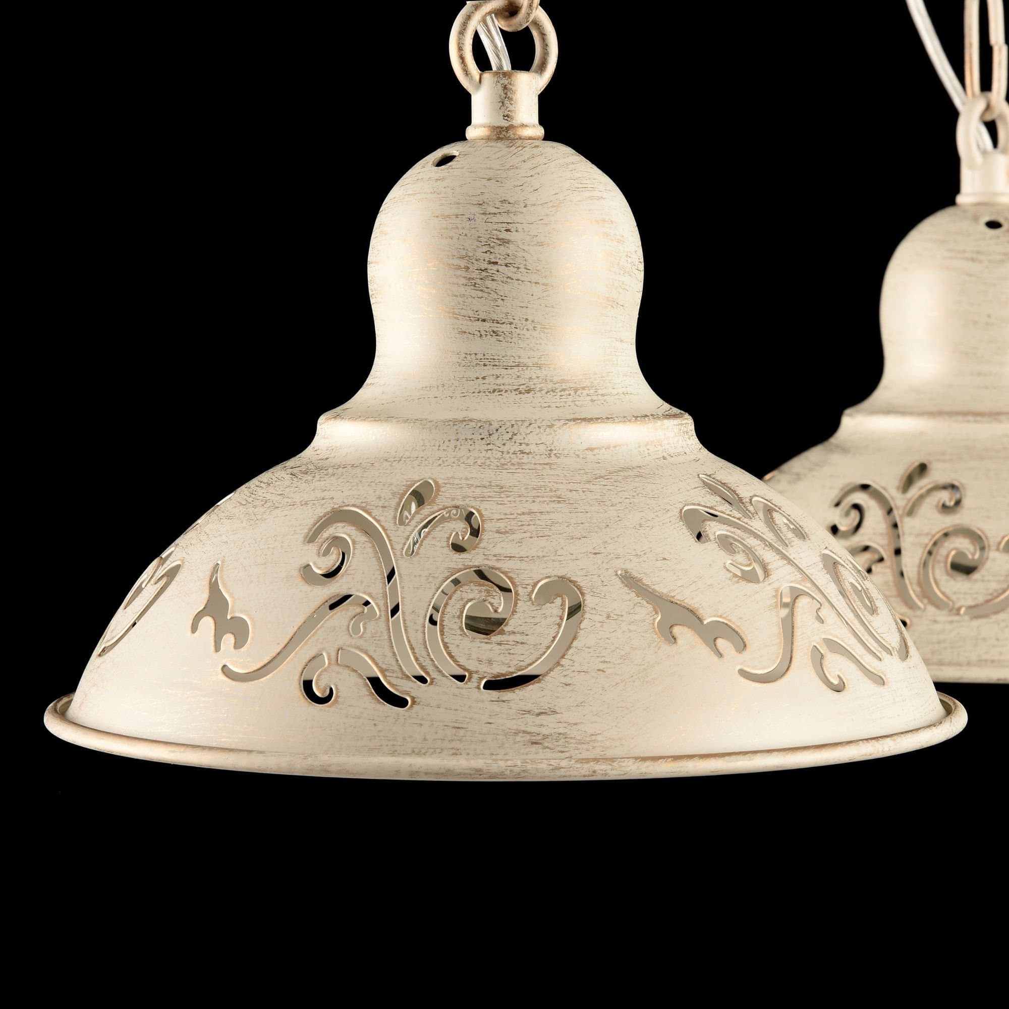 Freya Classic Benoit Кремовый с Золотом Подвесной светильник E27 60W FR2566-PL-33-WG — миниатюра 6