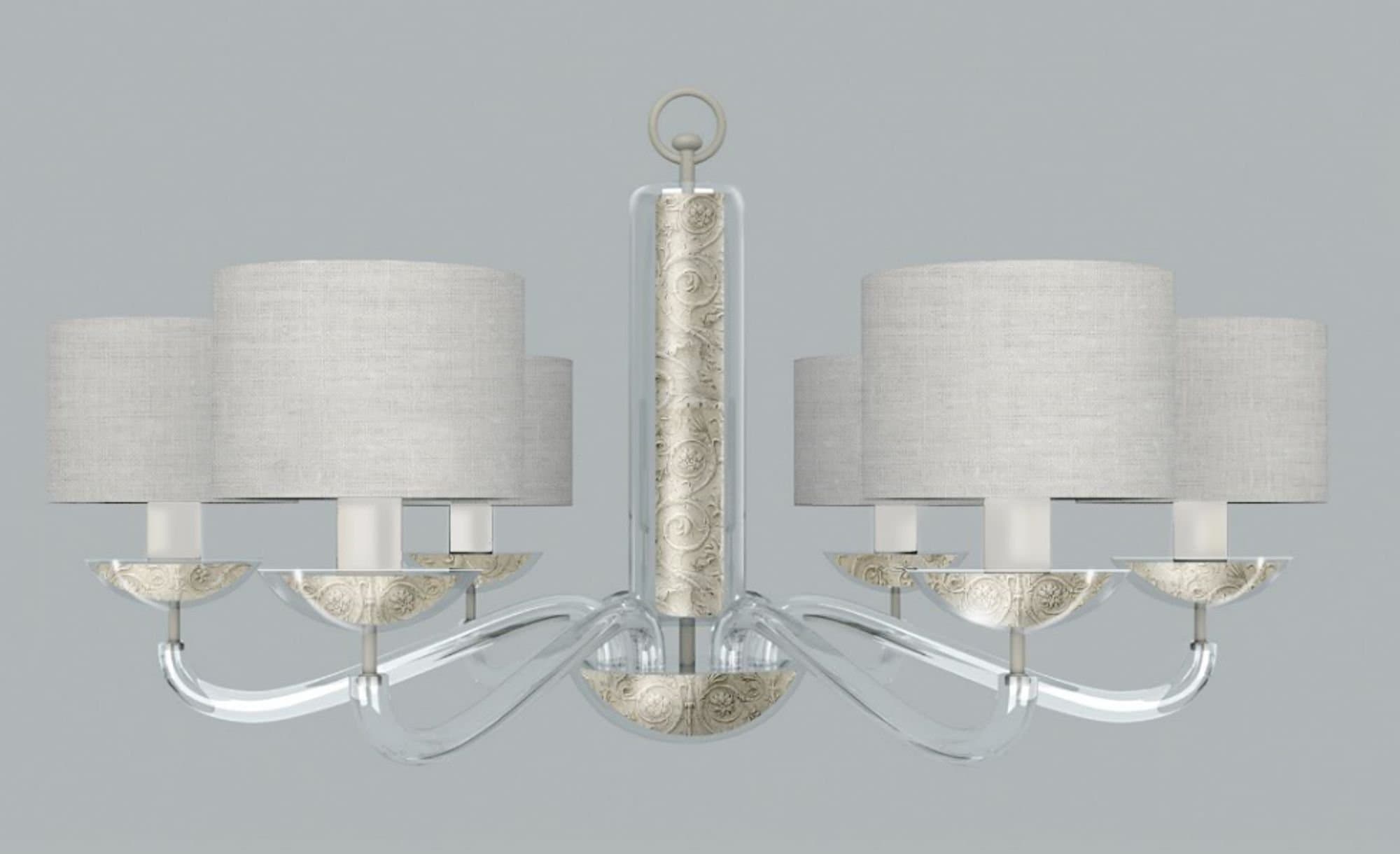 Maytoni Elegant Maryland Серый Люстра 6xE14 40W ARM526PL-06GR — миниатюра 3
