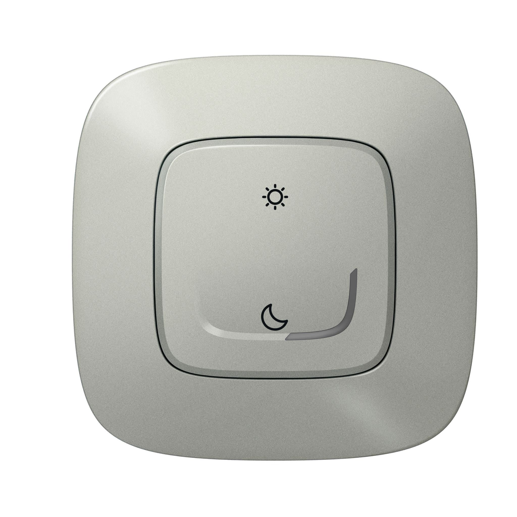 Legrand NETATMO Valena ALLURE Алюминий Выключатель "День/Ночь" беспроводной 752789 — миниатюра 5