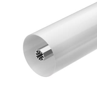 Arlight Профиль SL-ROUND-D70-360deg-2000 ANOD (Алюминий) 037770 — миниатюра 1
