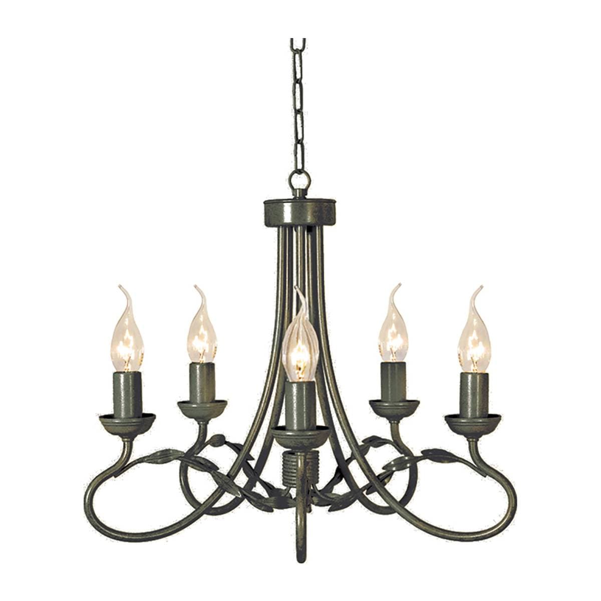 Natural Concept OLIVIA Люстра OV5-BLK-GOLD