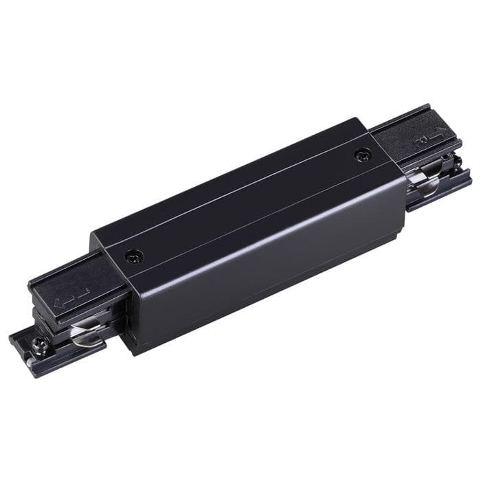 Novotech 135051 NT19 012 черный Соединитель с токопроводом прямой внешний для трехфазного шинопровода IP20 22