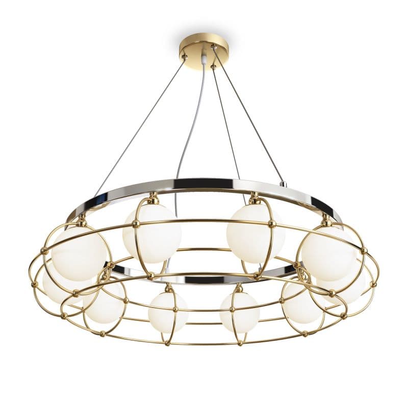 Maytoni Modern Золото и Хром  Подвесной светильник MOD312PL-10GCH