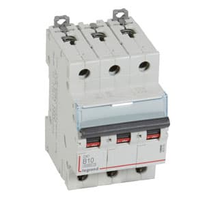 Legrand DX3-E Автоматический выключатель 3P 10А (B) 6000/10kA 407559 — миниатюра 2