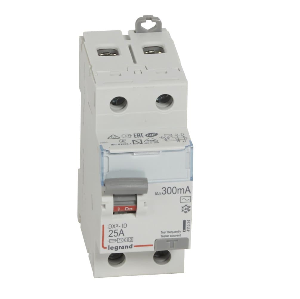 Legrand DX3 УЗО 2P 25А 300мА-AC 411524 — миниатюра 2