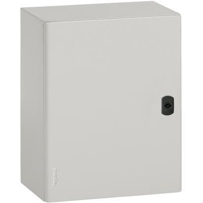 Legrand Корпус распред. шкафа настенный открытого монтажа 1двер. сталь серый 600x400x250 с монтажной платой IP66 036926 — миниатюра 2