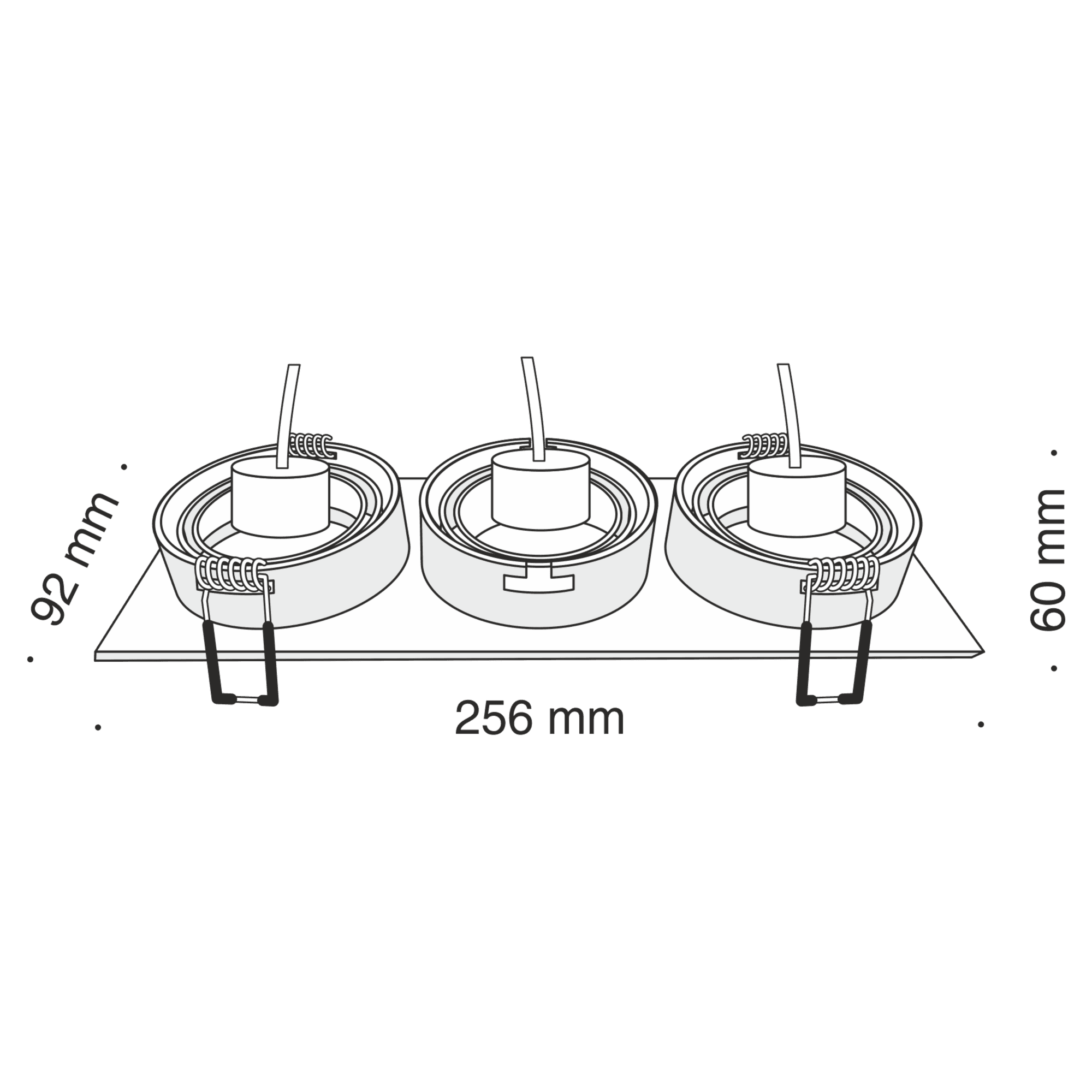 Maytoni Technical Atom Черный Встраиваемый светильник GU10 50W DL024-2-03B — миниатюра 9