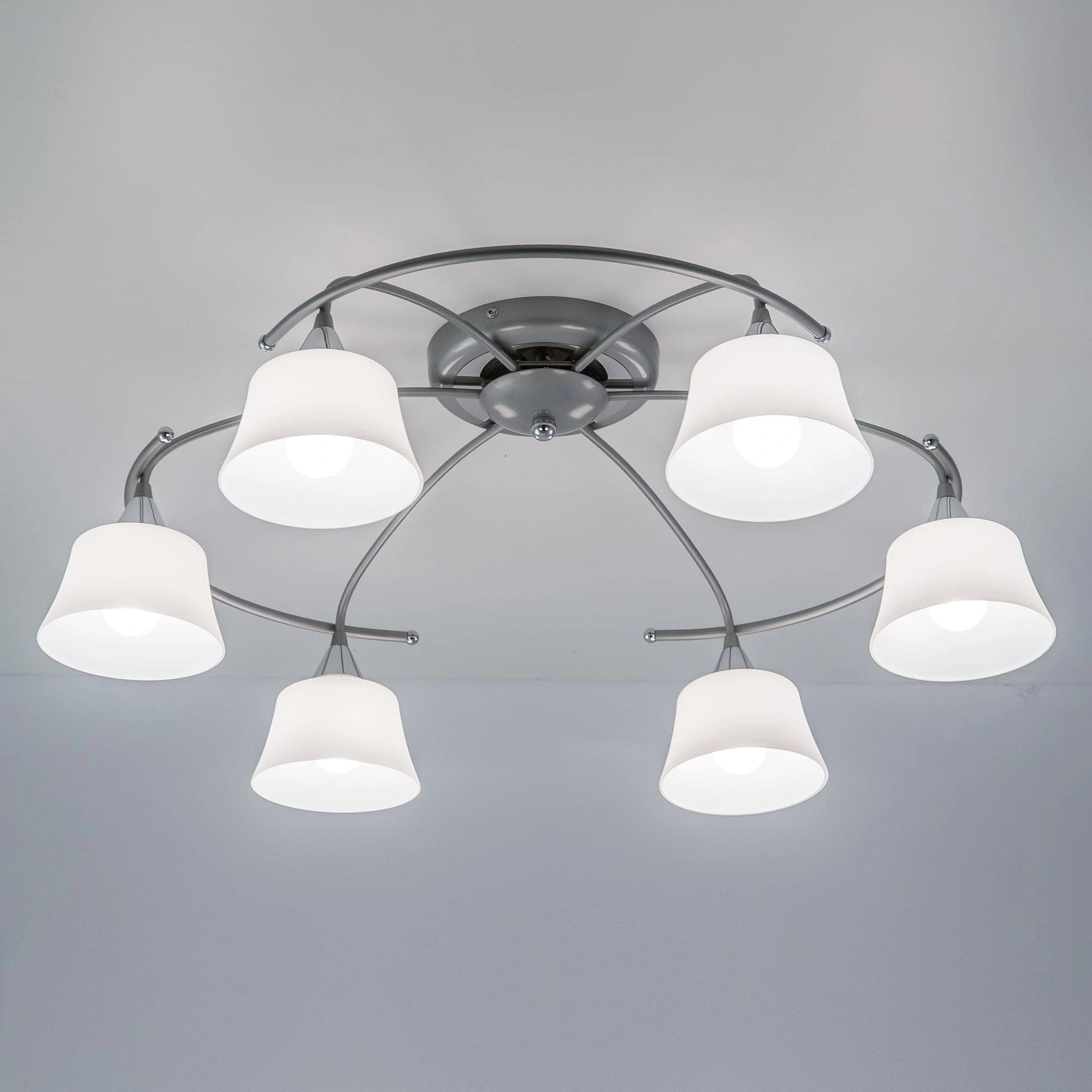 Citilux CL110161 Стелла Хром+Серебр.Металлик Светильник Люстра — миниатюра 5