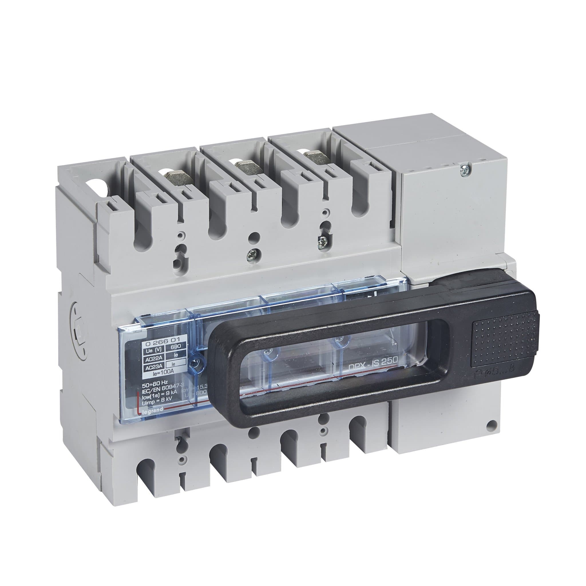 Legrand Выключатель автоматический 3П DPX-IS 250 100A прям. 026601