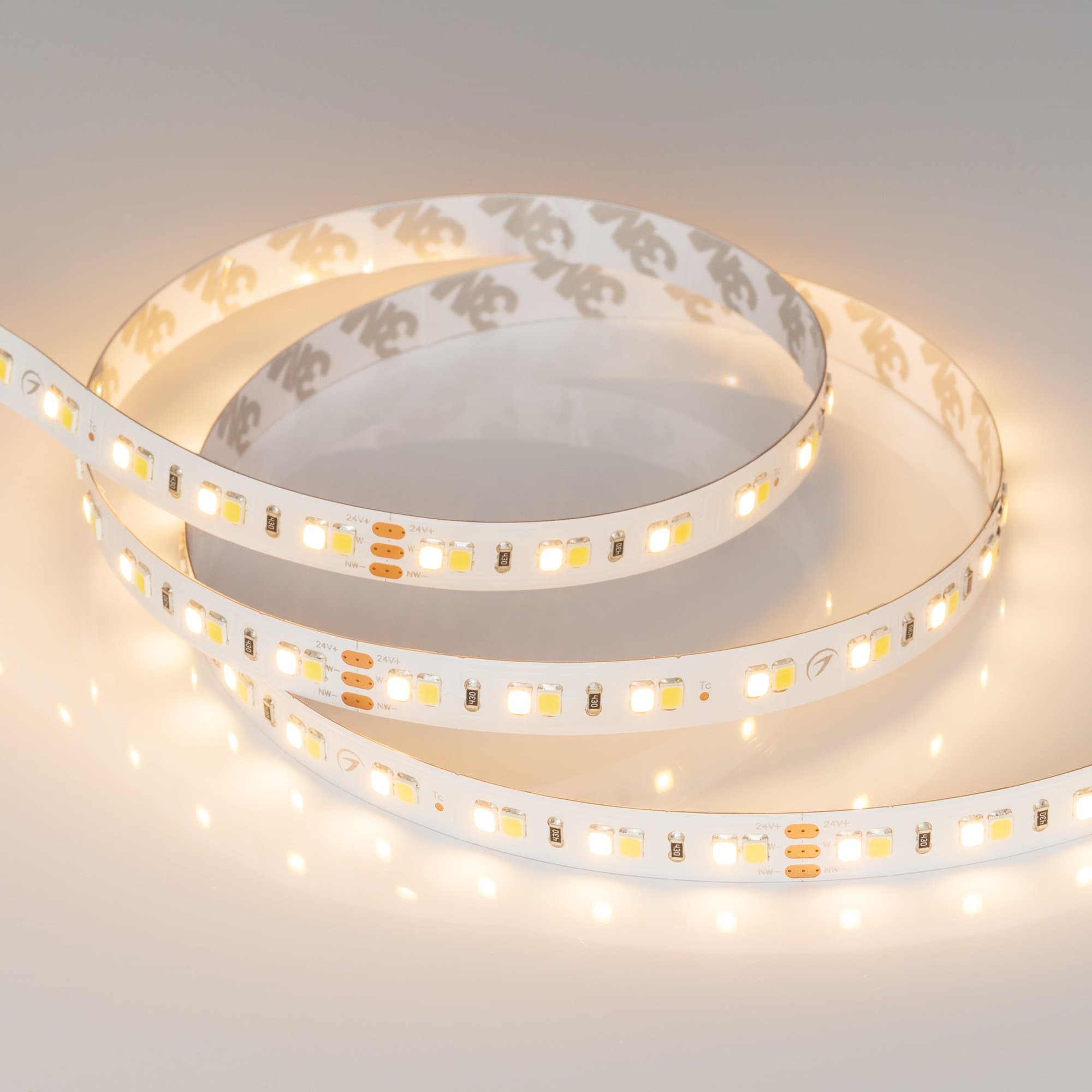 Arlight Светодиодная лента RT-A140-10mm 24V White-MIX (19.2 W/m, IP20, 2835, 5m) (Открытый) 024508(2) — миниатюра 3