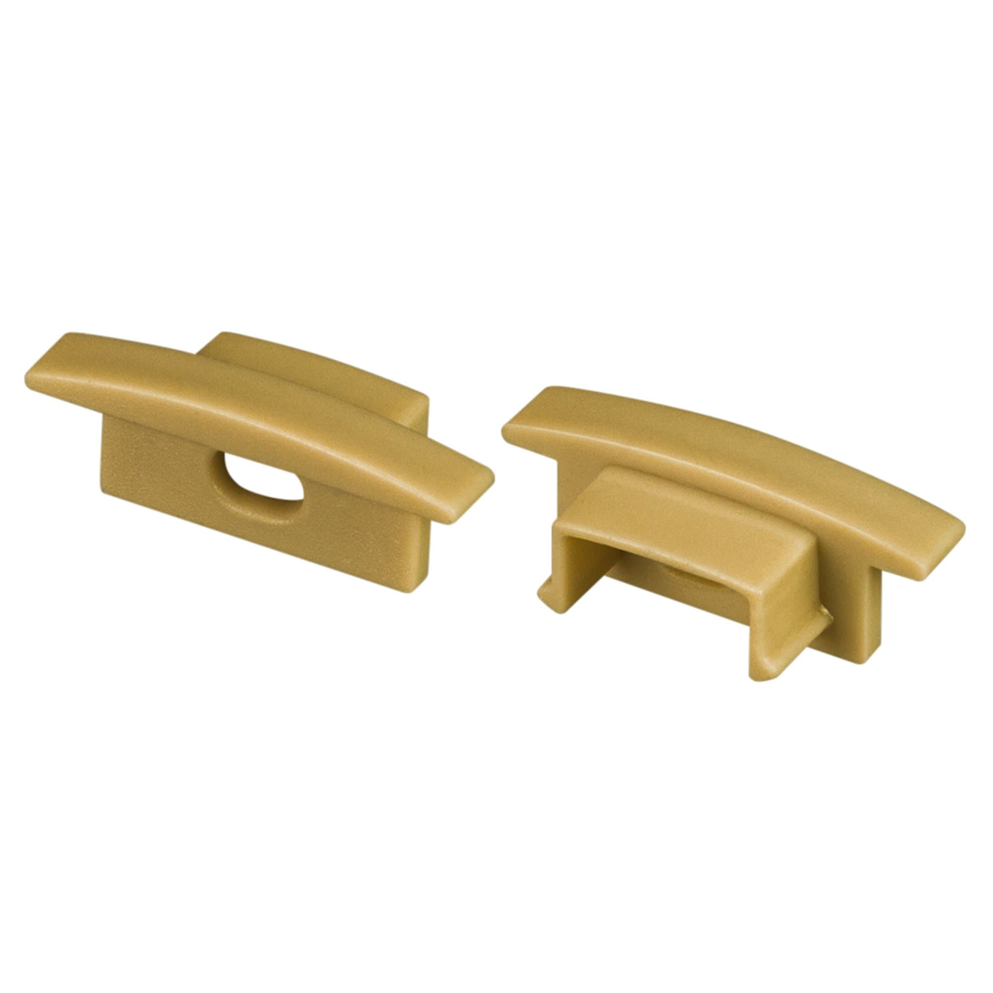 Arlight Заглушка LINE-2308-F GOLD с отверстием (Пластик) 039999