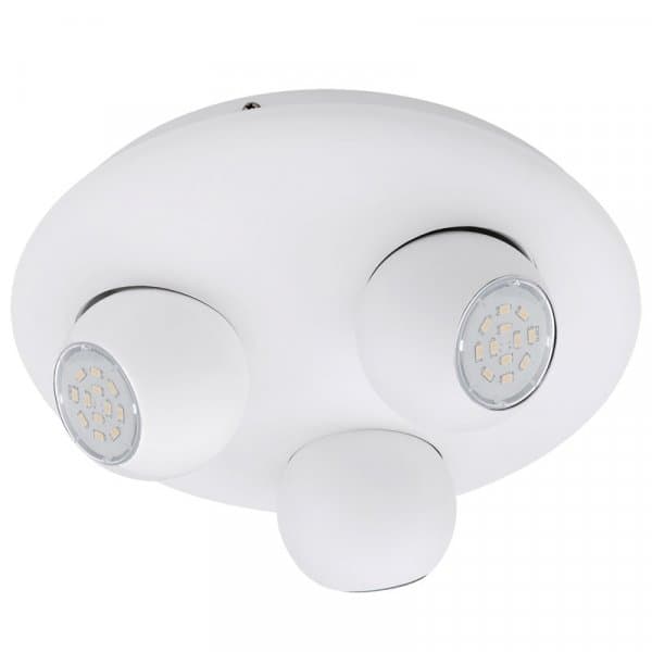 Eglo Спот LED NORBELLO 3, 3X5W (GU10), сталь, белый 93169 — миниатюра 1