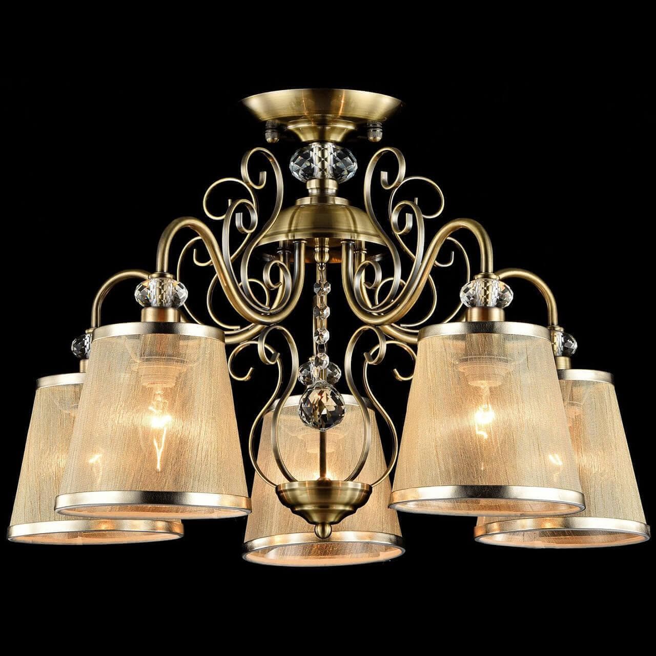 Freya Classic Driana Бронза Антик Потолочный светильник E14 40W FR2405-PL-05-BZ — миниатюра 7