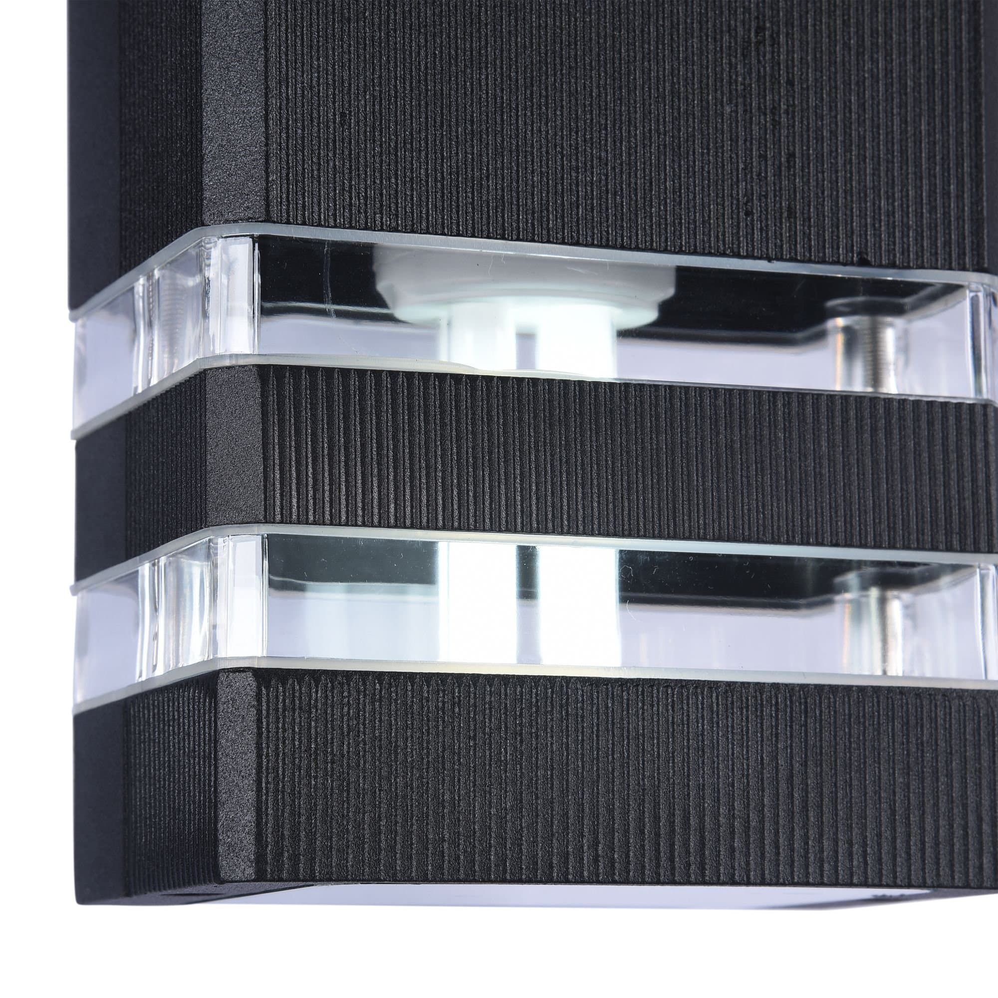 Maytoni Outdoor Unter den Linden Черный Бра 2xE27 60W O578WL-02B — миниатюра 8