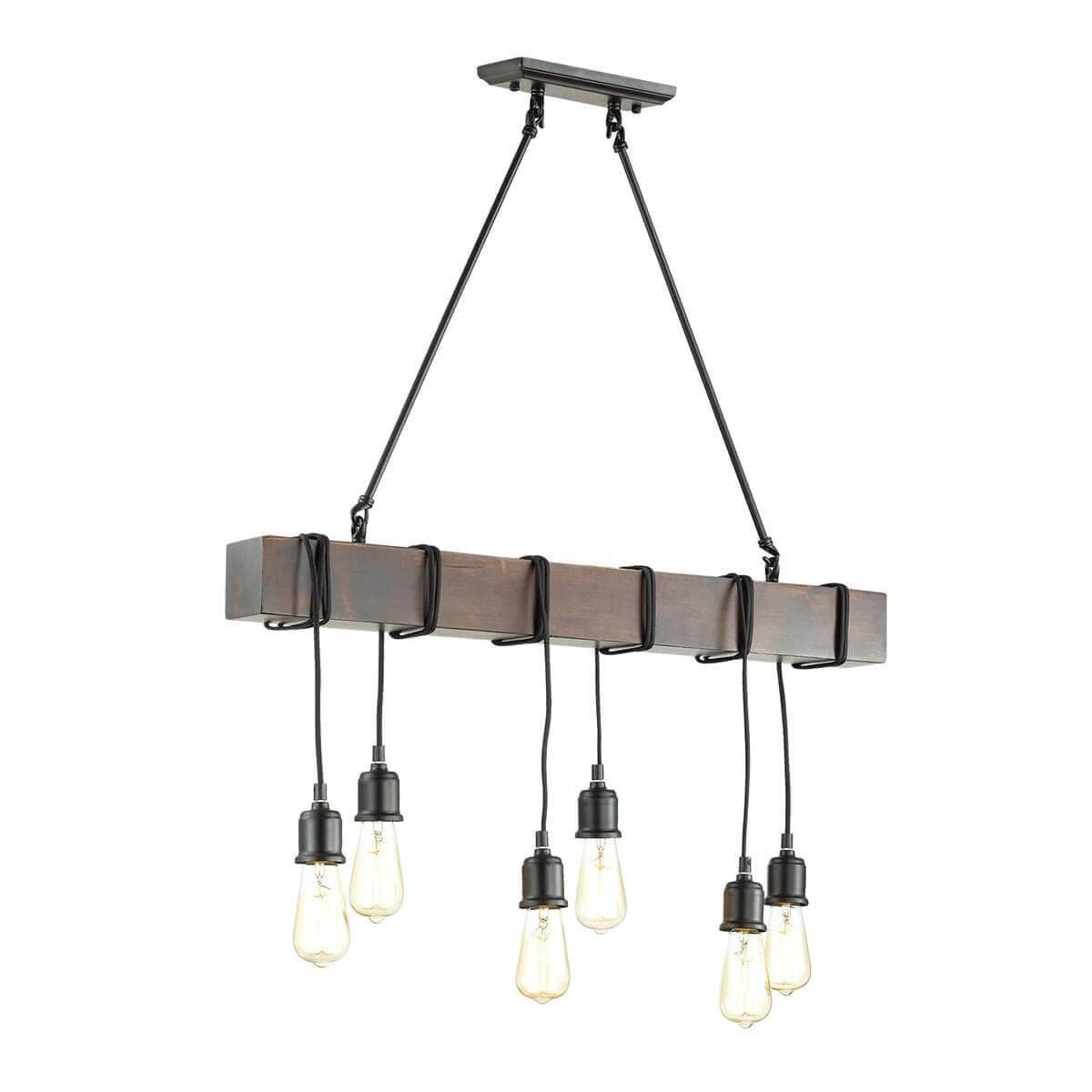 Lumion 3740/6 LN19 141 черный Люстра E27 6*60W 220V KLAUS