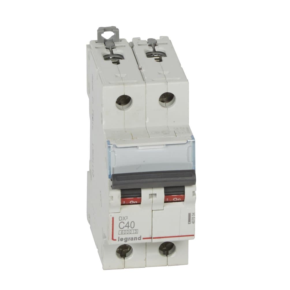 Legrand DX3-E Автоматический выключатель 2P 40А (С) 6000/10kA 407804 — миниатюра 1