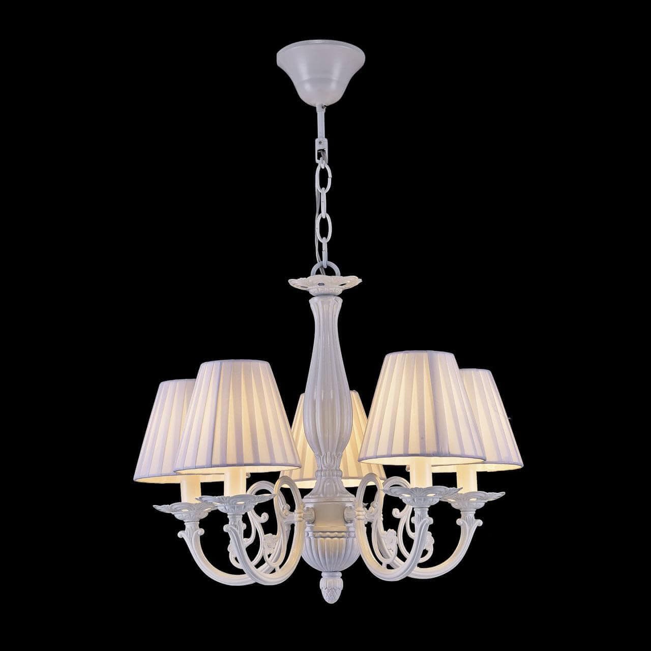Freya Classic Jasmine Белый Люстра E14 40W FR2686PL-05W — миниатюра 3