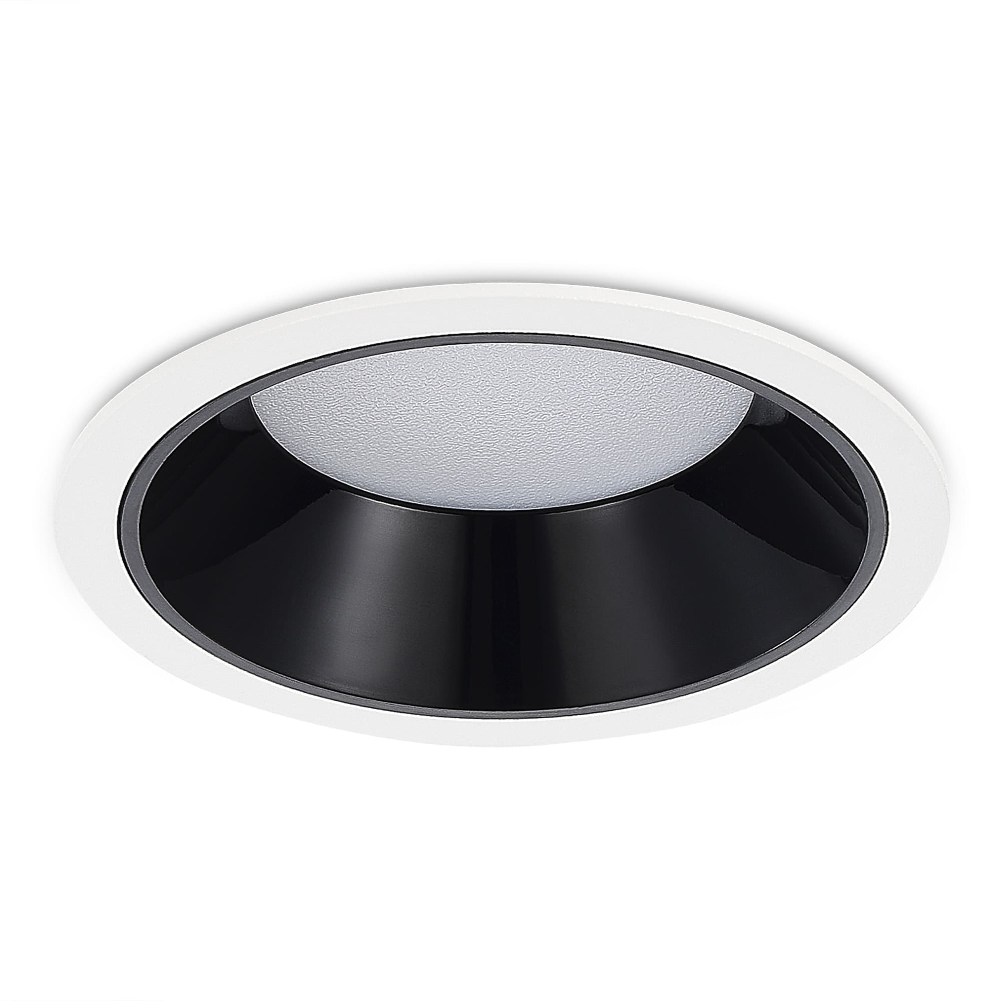 ST LUCE ST755.448.12 Св-к встр. Черный LED 1*12W 4000K 1 080Lm Ra80 120° IP20 D105xH50 100-240V