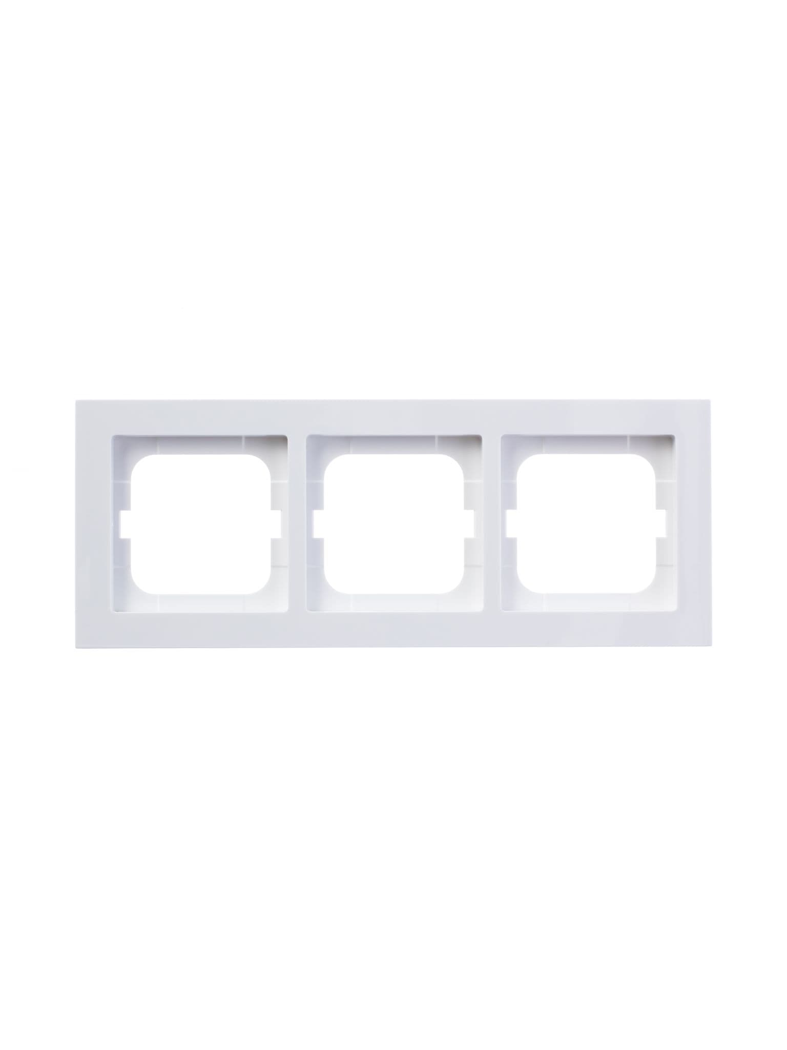 ABB BJE Axcent Белый Рамка 3-ая 2CKA001754A4333 — миниатюра 3