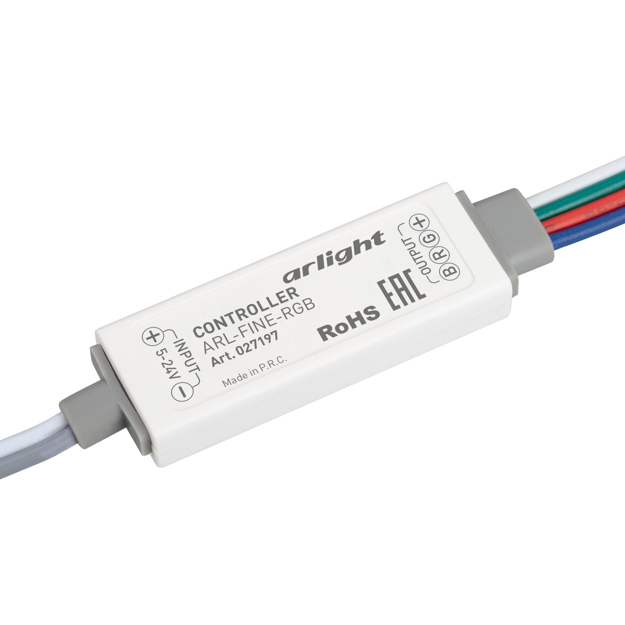 Arlight Контроллер ARL-FINE-RGB Black (5-24V, 3x2A, RF ПДУ 18кн) (IP20 Пластик, 1 год) 027197 — миниатюра 2
