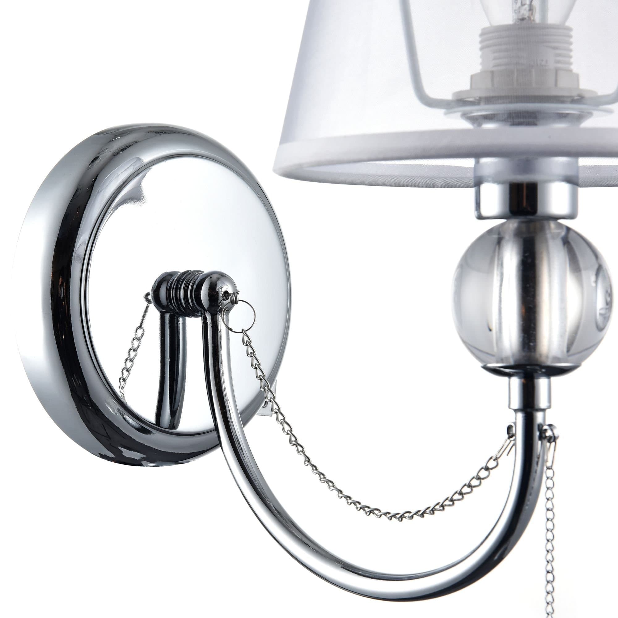 Freya Modern Beverly Хром Бра E14 40W FR5661-WL-01-CH — миниатюра 5