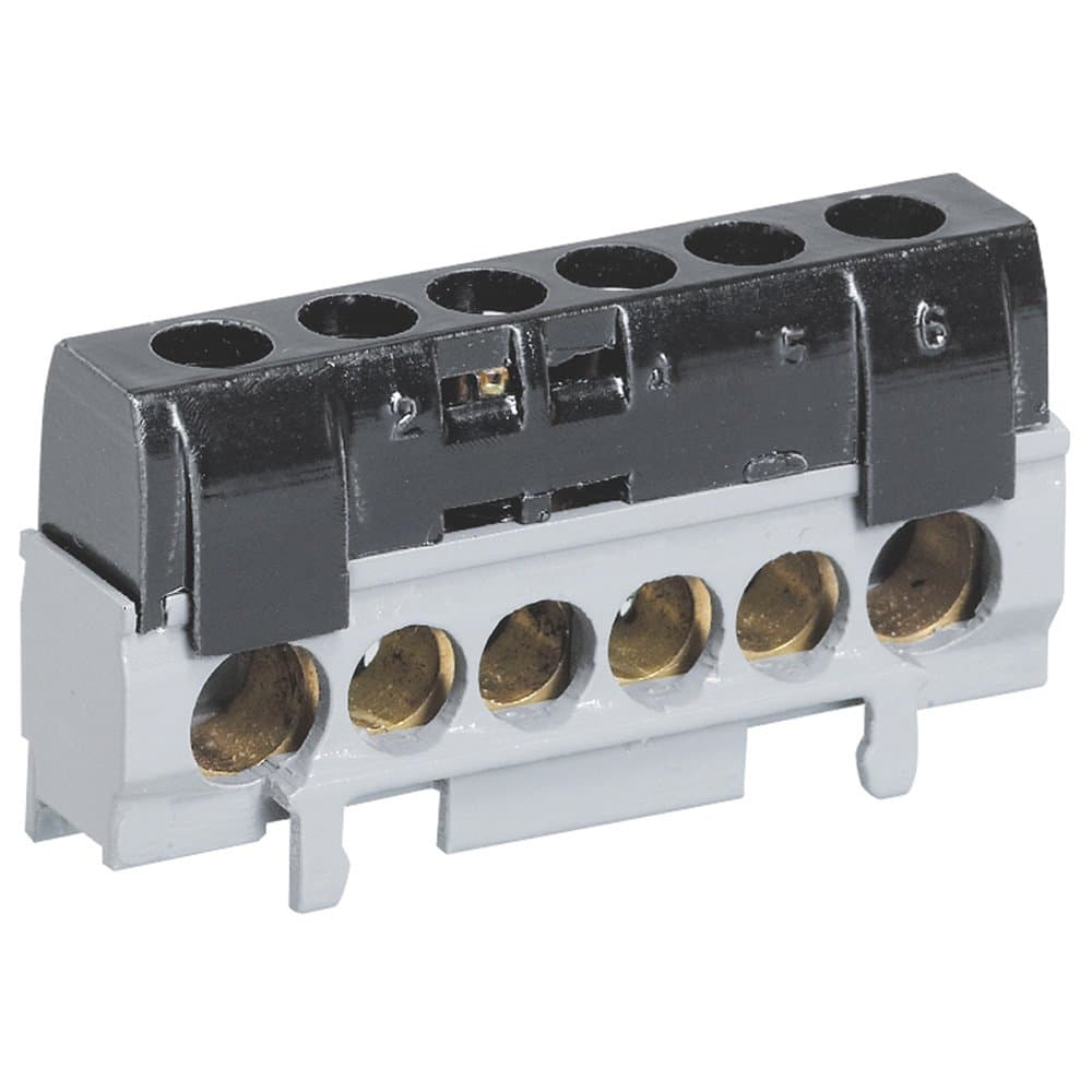 Legrand Основание д/клемм.колод.35отв. 004817 — миниатюра 2
