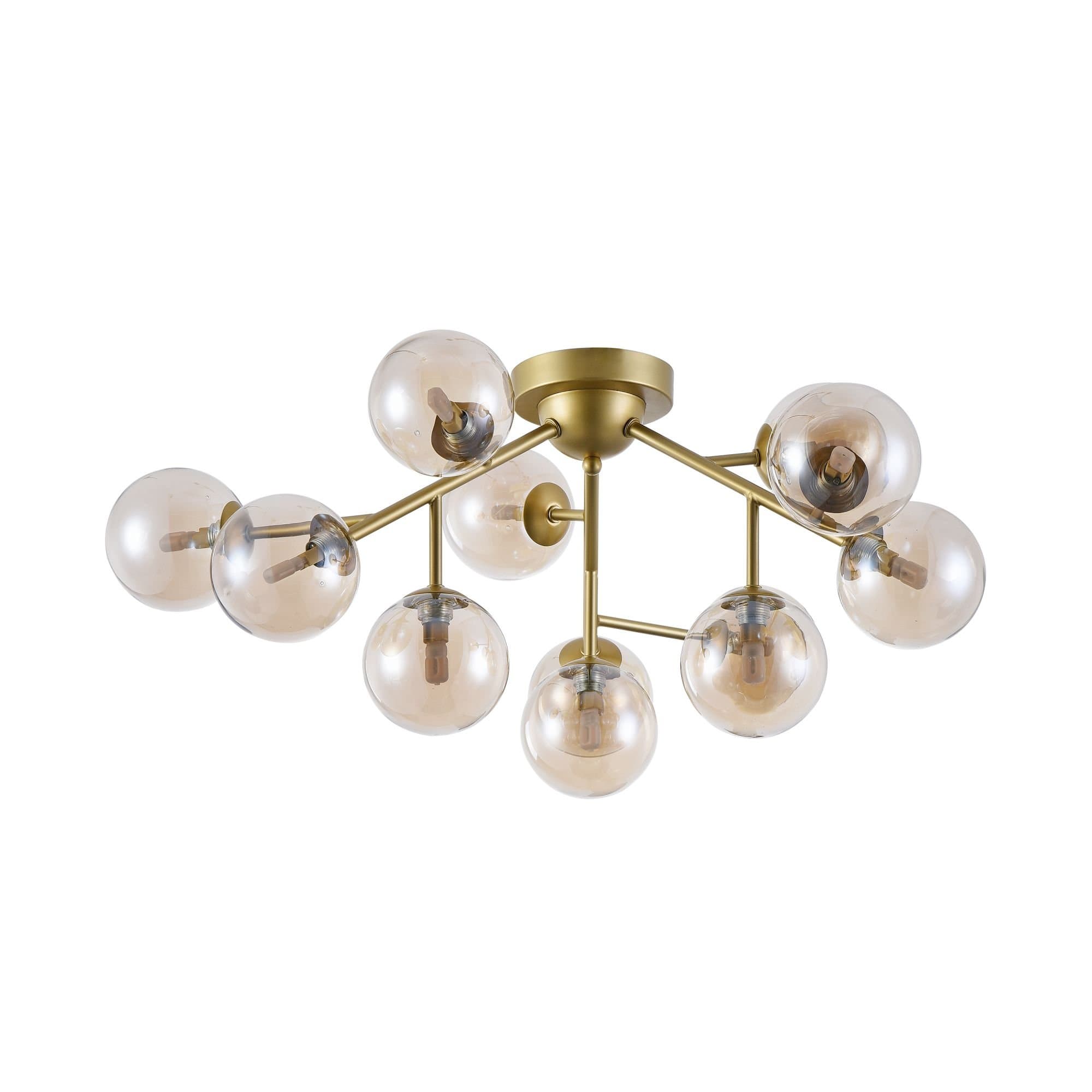 Maytoni Modern Dallas Золото Потолочный светильник 12xG9 28W MOD545PL-12G — миниатюра 6