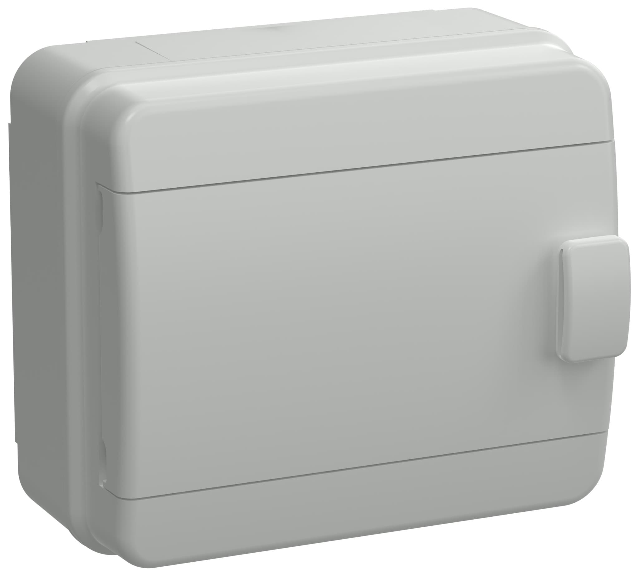 IEK TEKFOR Корпус пласт. КМПн-8 IP65 сер. непрозр. дверь