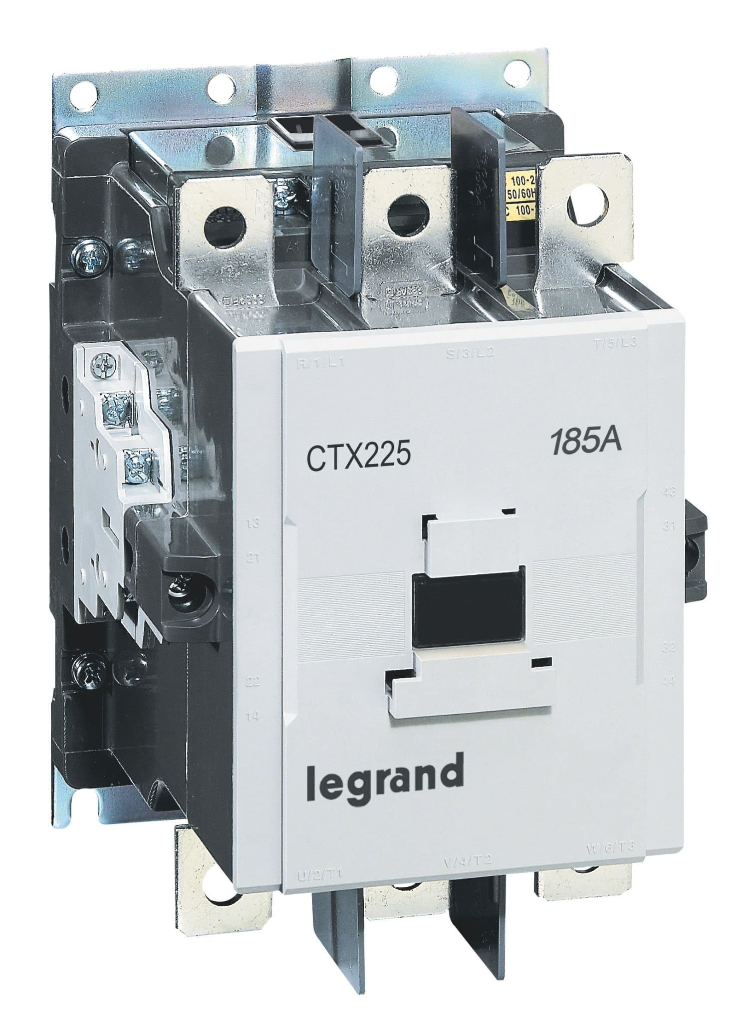 Legrand CTX3 Контактор 225 3P 185A (AC-3) 2но2нз 24В ~/= 416280 — миниатюра 2