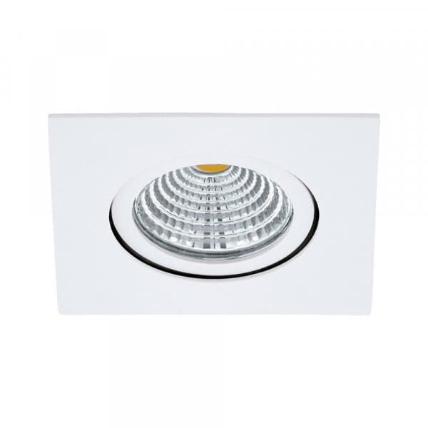 Eglo 98302 Cветодиодный встраиваемый светильник SALICETO диммир c регулировкой, 6W(LED), 88х88, 380lm, 3000K, алюминий — миниатюра 1
