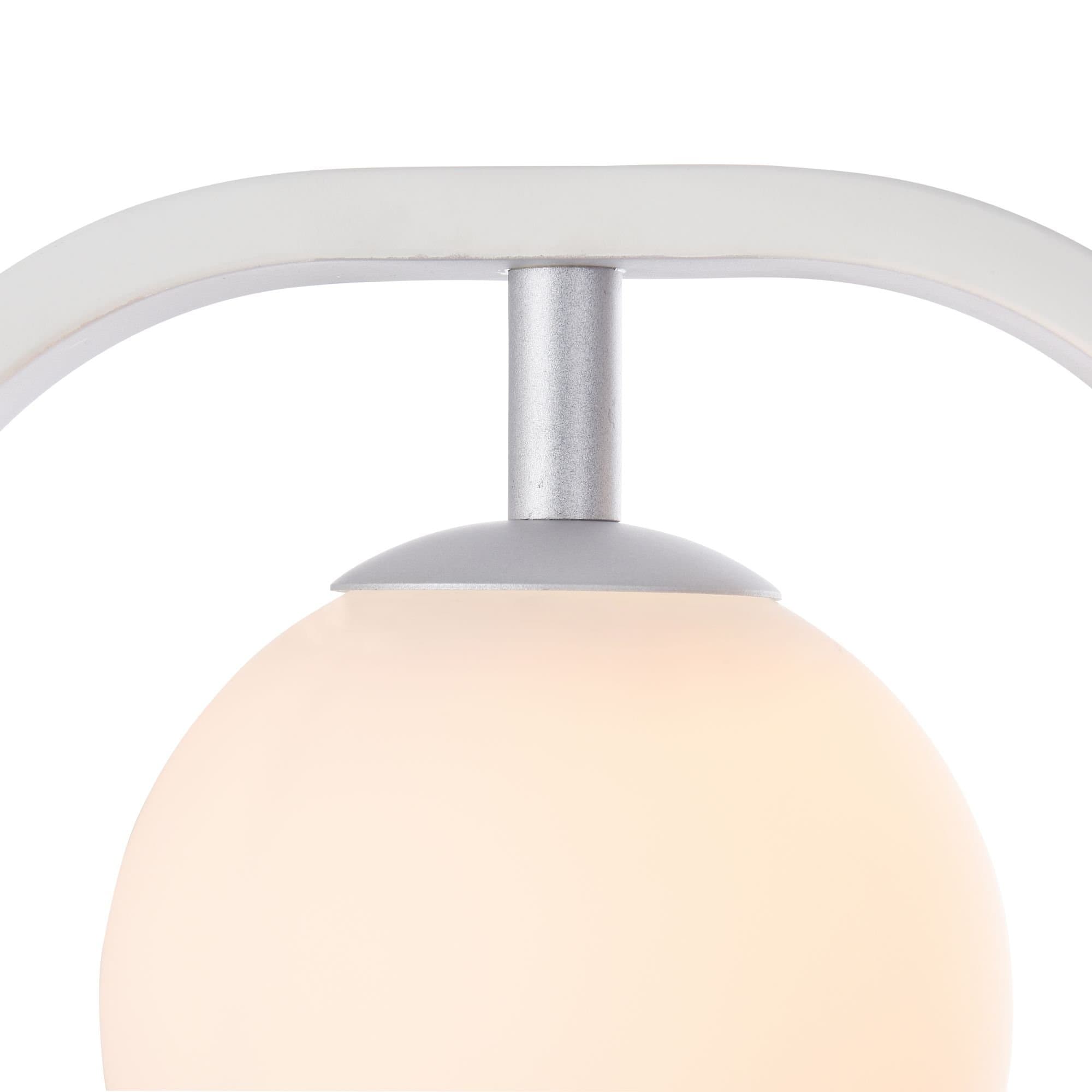 Maytoni Modern Avola Белый с Серебром Бра 1xG9 40W MOD431-WL-01-WS — миниатюра 4