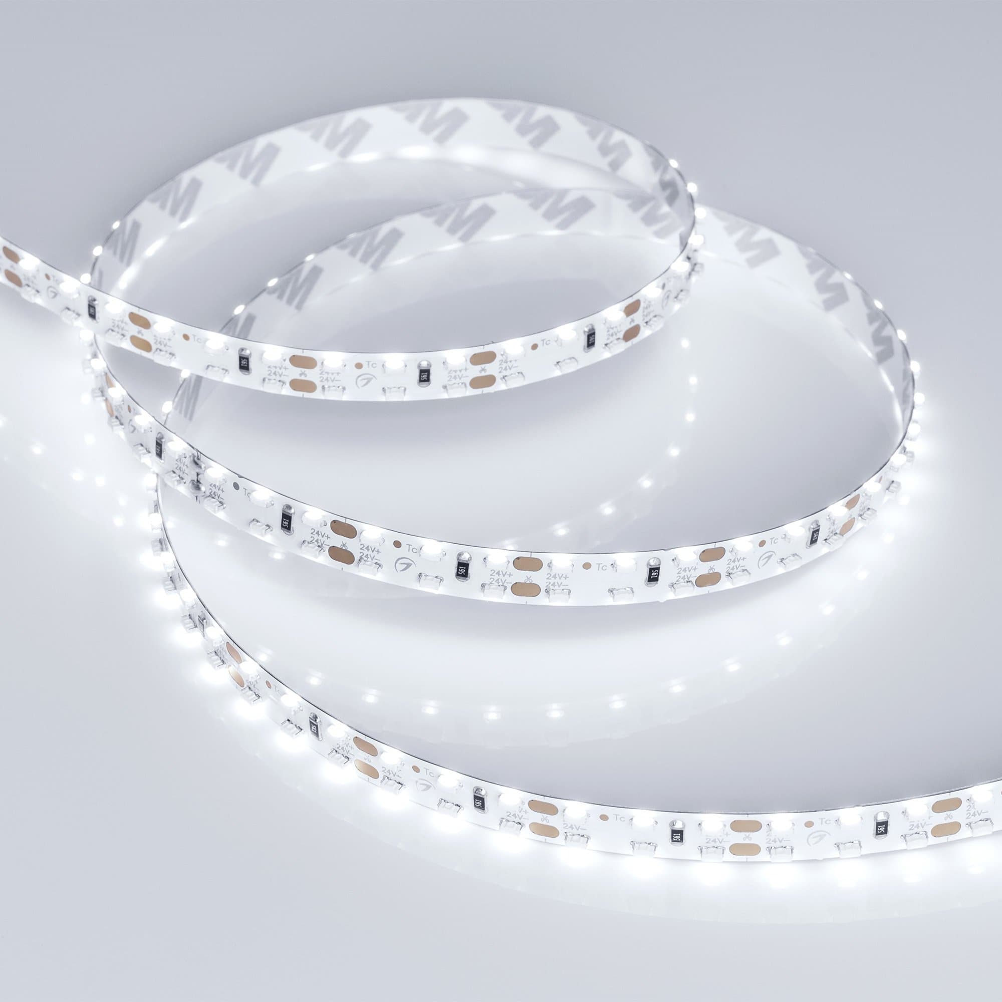 Arlight Светодиодная лента RS 2-5000 24V White6000 2x2 8mm (3014, 240 LED/m, LUX) (14.4 Вт/м, IP20) 024462 — миниатюра 2