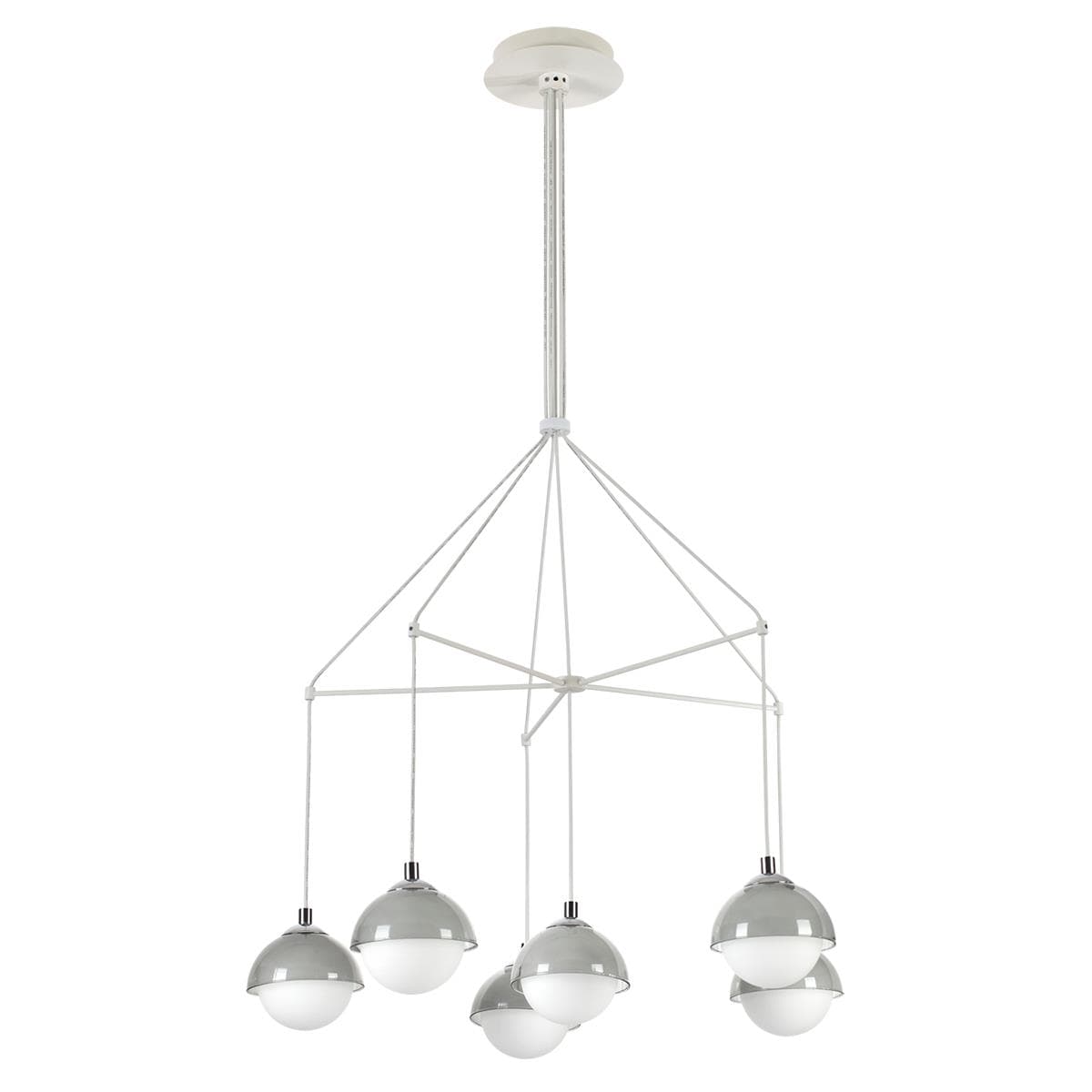 Lumion 3597/6 LN18 114 белый, хром Люстра G9 6*40W 220V DONDOO