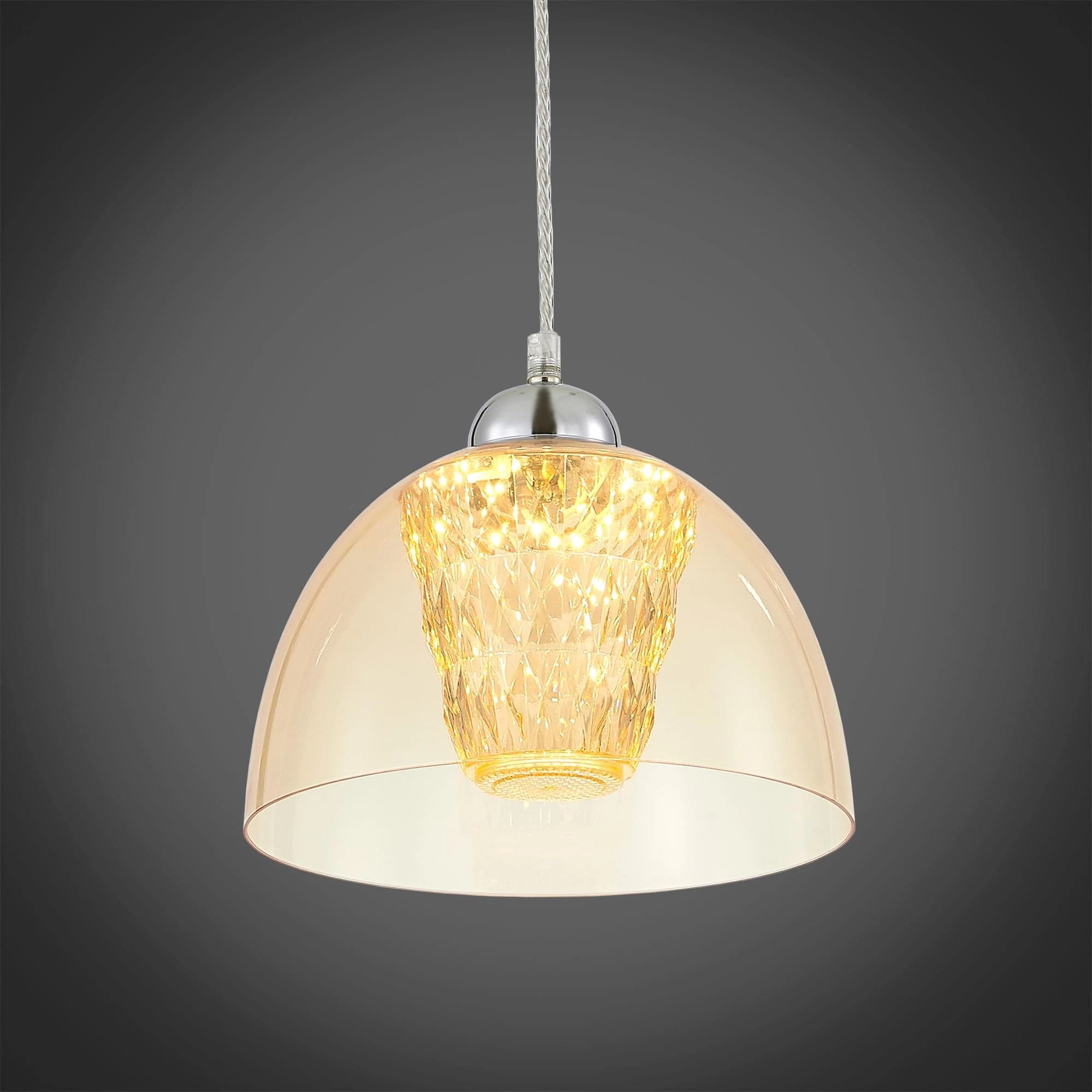Citilux CL717112 Топаз Желтый Подвес — миниатюра 2