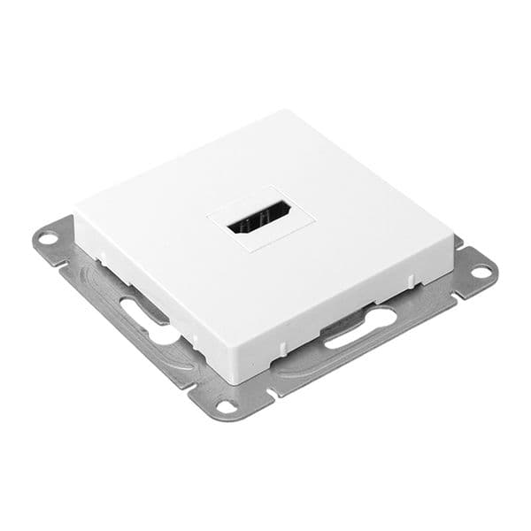 EKF Механизм розетки HDMI, белый Эпика — миниатюра 9