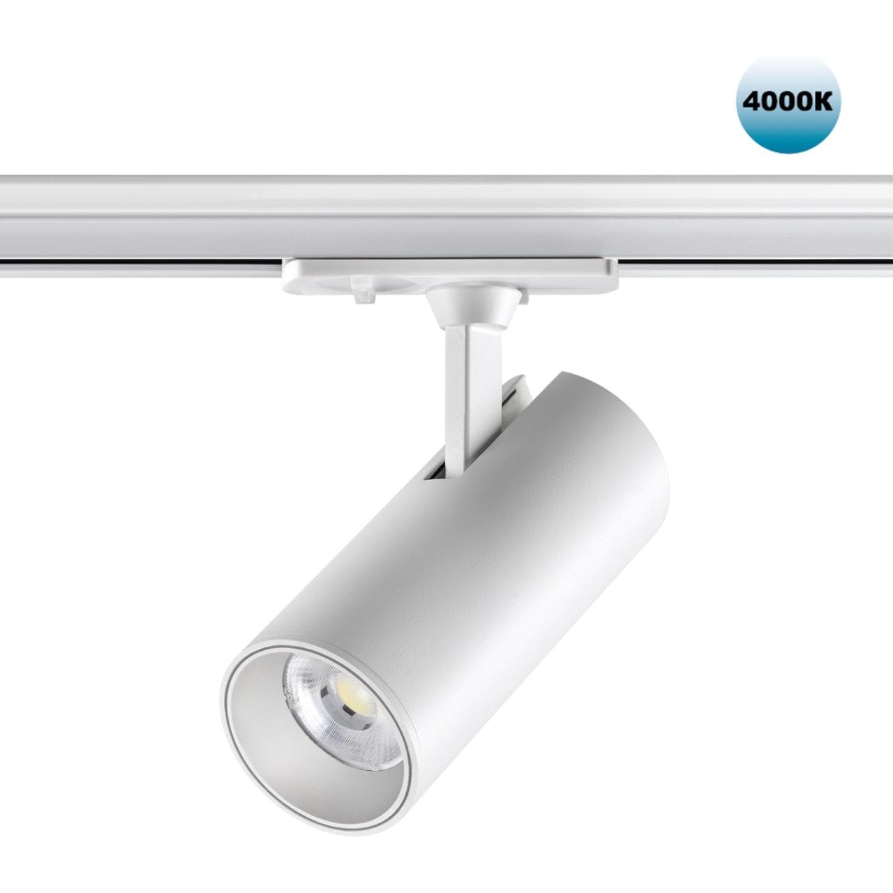 Novotech 359160 PORT NT23 000 белый Светильник трековый однофазный трехжильный IP20 LED 24W 220V 4000К 2300Лм SELENE