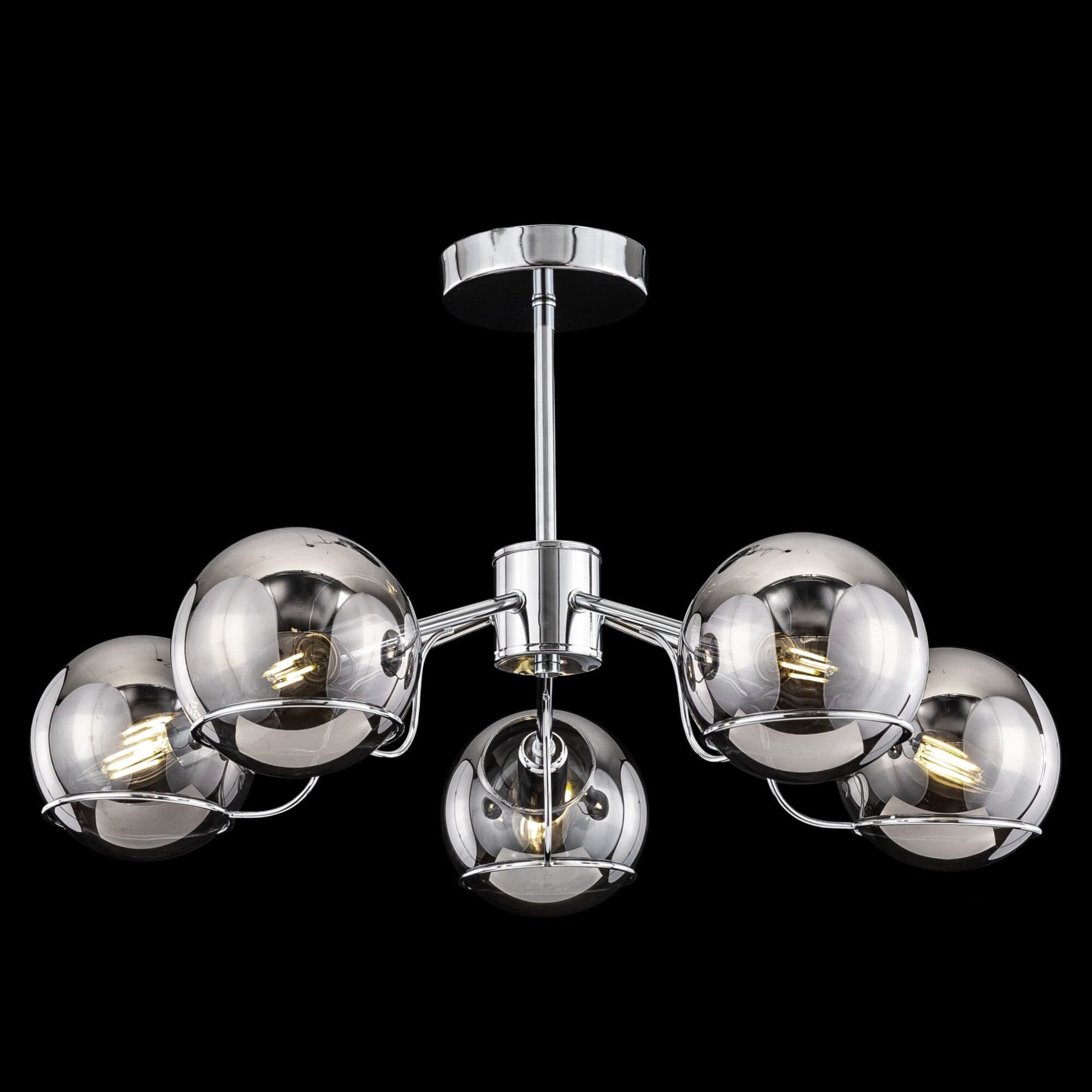 Freya Modern Sally Хром Люстра E14 40W FR5014PL-05CH — миниатюра 4