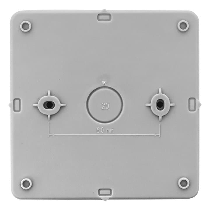 EKF PROxima Коробка распаячная КМР-030-034 пылевлагозащищенная без мембранных вводов (100х100х55) — миниатюра 6