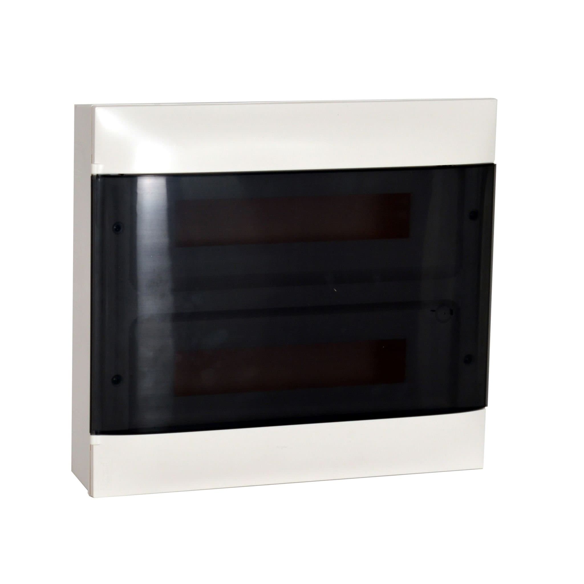 Legrand Practibox S Пластиковый щиток Навесной 2X18 Дымчатая дверь 137617 — миниатюра 4